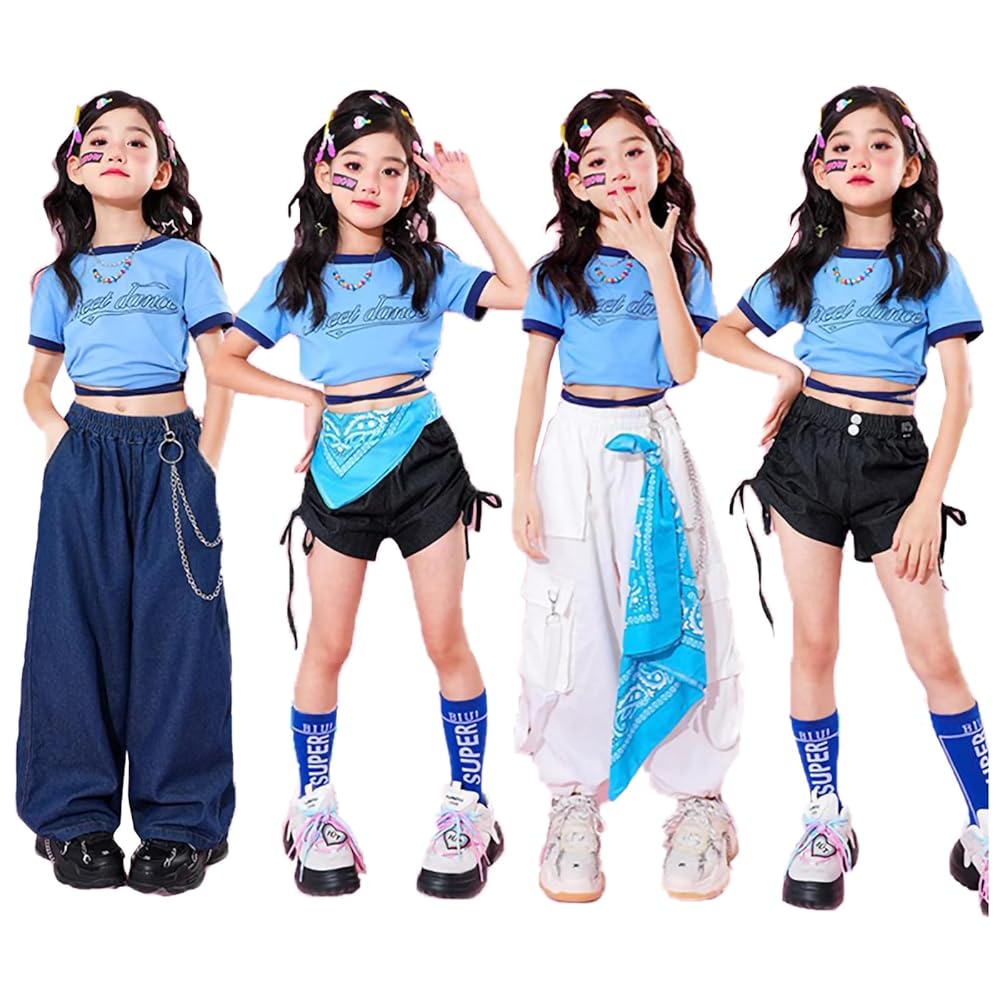 Amazon | [WJ-SISI] キッズ ダンス衣装 ウェア 女の子